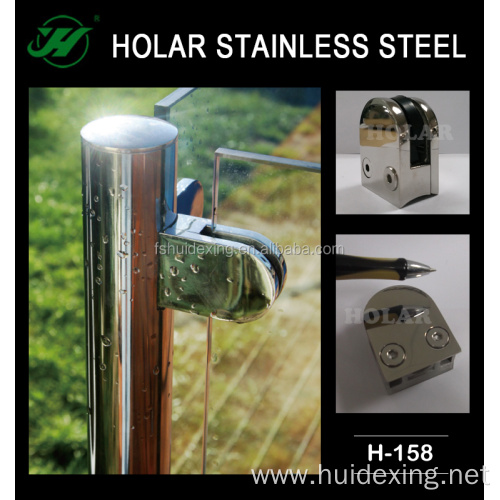 Decorative stainless steel handrail fittings